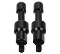 HORIALENCE 1 paire Adaptateur de Rétroviseur Aluminium pour Prolongateur de Miroir Arrière Installation Facile Design Réfléchissant pour Sécurité Compatible avec Scooters Électriques