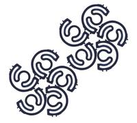 HORIALENCE 100 pièces de machine à coudre, ressort du porte-bobine en acier, 2,6 cm, kit 100 pcs, réglage de tension, accessoire couture pour usage domestique
