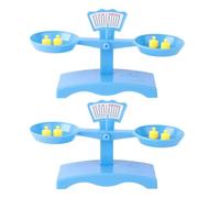 HORIALENCE 2 jeux de balances Montessori pour les mathématiques, kit d'expérimentation scientifique à monter soi-même, jouet de balance pour l'apprentissage par la pratique