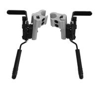 HORIALENCE 2 Pièces Levier de Frein, Accessoires de Freinage Pratiques en Aluminium 22 Mm, Mécanisme Mécanique Solide pour Sécurité et Contrôle du Fauteuil Roulant pour Fauteuil Roulant