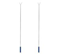 HORIALENCE 2 Pièces Mushroom Collecting Tool with Ergonomic Adjustable Reaching Aid Lightweight Two-Prong Foraging Rake for Wild Mushroom Hunting and Gentle Gathering Plusieurs Styles