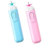 HORIALENCE 2 pièces Stylo Électrique Quilling pour Roulage Papier Outil Professionnel Compatible Fins à Épais Ergonomique pour Projets Grands et DIY Créatifs