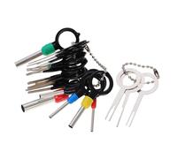 HORIALENCE 21 pièces Outil Enlèvement de Bornes Auto Extracteur de Broches Précis Adaptateur pour Connecteurs Électriques Kit Polyvalent pour Câblage Voiture