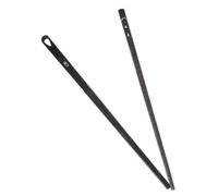 HORIALENCE 2Pièces Aiguilles à Cuir Acier de Aiguilles de Couture pour Maroquinerie Outils Pratiques pour Création de Projets Cuir avec Simples et Doubles