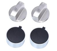 HORIALENCE 4 pièces Bouton de pour Cuisinière à Gaz de Remplacement Pratique pour Commande de Brûleur Compatible Majorité des