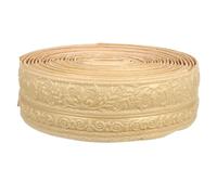 HORIALENCE 4 Pièces Moulure Murale Autocollante Mousse Pe Embossée Bordure Décorative Flexible et Auto Adhésive pour Plinthes Plafonds et Murs Du Bruit et Style Élégant