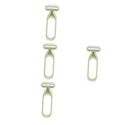 HORIALENCE 4 Pièces Tondeuse à Poils Aisselles Épilateur Pratique et Durable Conçu pour Rasage Douceur et Voyage Outil de Portable Vert Matcha