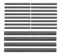 HORIALENCE 40 Pièces Électrode en Graphite Noire Bâton Conducteur Surface Lisse Bavures, Compatible Interfaces Multimètre et Batteries Originales pour Expériences Physiques et Chimiques