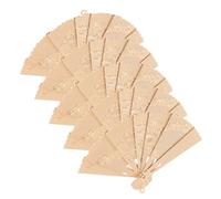 HORIALENCE 5 Pièces Pendentifs Mini Fan Cuivre pour Diy Charmes de Bijoux pour Création de Bracelets et Colliers Accessoires Bricolage