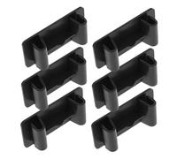 HORIALENCE 6 Pièces Panneau de Couvercle de Commutateur Rocker Protection Étanche pour Interrupteurs Automobiles et Marins Plaques de Remplissage Durables Abs pour Applications Variées