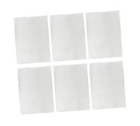 HORIALENCE 6Pièces Treillis de Soudure Acier Inoxydable 15x5 cm, Grille de Réparation pour Pare-Chocs Auto, Kit Réparation Thermoplastique