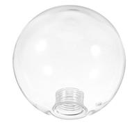 HORIALENCE Abat-jour Globe Verre Transparent Protection et Simple pour Ampoule Remplacement pour Suspension et Applique Murale