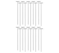 HORIALENCE Barres de Porte à Chauve-Souris à Passage Unidirectionnel 20pcs en Fer, Accessoire pour Cage à Pigeons, Protège Pigeons des Blessures, Installation pour Pigeonnier