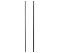 HORIALENCE Bâtonnet Mélangeur pour Agitation Précise Creuset 2 Pièces en Graphite Léger Tige D'agitation Résistante Adaptée au Raffinage et Fusion des Métaux Réutilisable