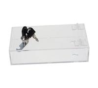 HORIALENCE Boîte de Rangement Transparente pour Téléphone Portable avec Verrouillage de Discipline Numérique pour Bureau et Maison Conçue pour Ne Rater Appels