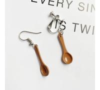HORIALENCE Boucles Oreilles Spatule Fait Main Bijoux Oreilles Forme De Cuillère Boucles Amusantes