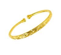 HORIALENCE Bracelet Femme En Laiton Doré, Bracelet Simple Effet Pluie D'étoiles Filantes, Finition Plaquée Résistante, Bijou Ouvert Style Gypsophile Pour Soirées Et Occasions Spéciales