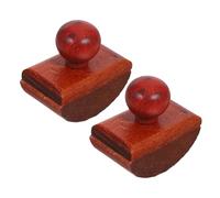 HORIALENCE Buvard Vintage en Bois Naturel Lot de 2 Absorbeurs d'Encre à Bascule Séchage Rapide pour Écriture Tampons et Activités de Bureau