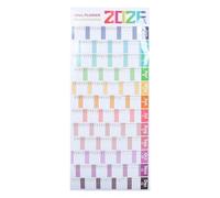 HORIALENCE Calendrier Mural 2026 Grand Format en Papier Épais Agenda Annuel Horizontal et Vertical Organiseur Familial et Scolaire pour Planification Mensuelle et Organisation Quotidienne