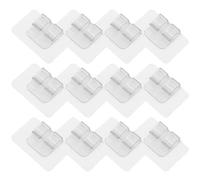 HORIALENCE Clips Antidérapants Supports Invisibles Lot de 30 en PVC Fixation sans Trace pour Tapis et Rideaux pour Sol de Voiture et Intérieur