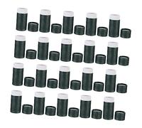 HORIALENCE Coffret Pratique pour Huiles Essentielles en Papier Kraft 20 Pièces Boîte Ronde Contenant pour Thé et Parfum Voyage Présents