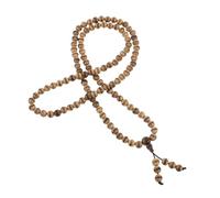 HORIALENCE Collier Perles de Bois Naturel Perles de et Bracelet de Prière pour Hommes et Femmes Accessoire Zen pour Yoga et Paisible