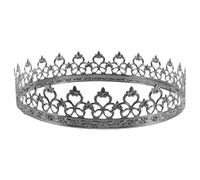 HORIALENCE Couronne de prince : Tiare royale vintage en fer forgé - Accessoire de cosplay pour homme, idéal pour les carnavals, les fêtes à thème royal et les spectacles.