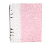 HORIALENCE Couverture de classeur A5 : Réutilisable, 6 anneaux, pour classeur à feuilles mobiles - Protection en plastique dégradé pour carnets, agendas et organiseurs de documents