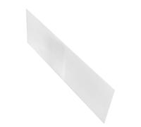HORIALENCE Diffuseur D'abat-jour en Acrylique Blanc Suspendre, Éclairage Doux et Confortable, Design Minimaliste Adapté Décoration Intérieure et Lampes de Plafond