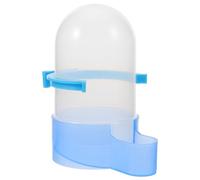 HORIALENCE Distributeur Automatique Double Usage Eau et Nourriture pour Oiseaux Abreuvoir et Mangeoire Pratique pour Perruches Pigeons et Perroquets Facile à Remplir et Nettoyer