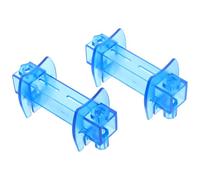 HORIALENCE Ensemble De 2 Bobine D'inductance pour Filtre Audio Bleu Structure Longue, Matériau Abs Robuste de 8,5x4x3,5cm, Minimisant les Interférences Magnétiques pour Enceintes Hifi et