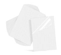 HORIALENCE Feuilles De Plastification Autocollantes A6 15x10 Cm Film Protecteur Transparent Pour Photos Thermoscellable Usage Domestique