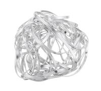HORIALENCE Fixateur de Fleurs en Alliage D'aluminium Argenté Boule en Filet Réutilisable et Solide pour Composition de Fleur pour Arrangements