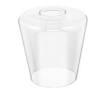 HORIALENCE Glass Lamp Shade Cylindrical Replacement With Socket For Pendant Chandelier Wall And Table Lamps Hole Elegant Light Diffuser