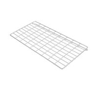 HORIALENCE Grille de Refroidissement Rectangulaire Résistante à l'usure et Légère en Acier Inoxydable Argenté pour Barbecue Extérieur et Camping