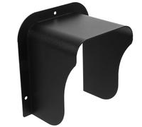 HORIALENCE Housse de Protection pour Sonnette Extérieure en Métal Noir Étanche et Résistante aux Éclaboussures Couverture Anti-Pluie pour Machine de Pointage et Contrôle D’Accès Adaptée