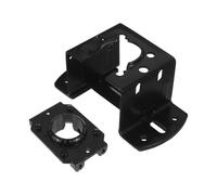 HORIALENCE Kit de fixation pour ventilateur de plafond (1 pièce) - Support de fixation avec anneau de suspension pour plafond cathédrale/en pente - Idéal pour salon, chambre, intérieur et