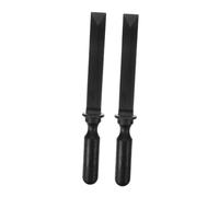 HORIALENCE Kit Grattoir à Pneus De Voiture Renforcé 2 Pièces, Outil De Réparation De Jantes Et Retrait Rapide De Masses D’équilibrage, Usage Atelier Automobile, Solide Et Précis