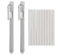HORIALENCE Lot de 1 stylo gomme rétractable avec recharges - Stylo gomme mécanique rétractable pour l'école, le bureau, la maison, le dessin et l'écriture