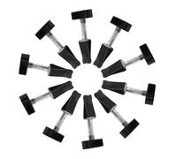 HORIALENCE Lot De 10 Clips De Parfum Pour Voiture Décorations Pour Femmes Clips Pour Grille D'Aération Décoration Intérieure De Voiture Accessoires De Voiture Pour Femmes Abs Noir