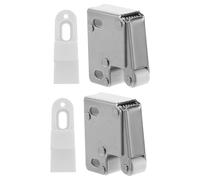 HORIALENCE Lot de 2 loquets à rouleau pour armoire, système d'ouverture par simple pression, poignée de tiroir dissimulée pour placards (style 1).