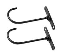 HORIALENCE Lot De 2 Supports À Sous L'Armoire Crochets Pour Sous L'Armoire Cintres Pour Organisateurs Sous L'Armoire Crochets Utilitaires Pour Cintres
