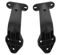 HORIALENCE Lot de 2 Supports de Fixation pour accoudoirs de Chaise d'ordinateur, Supports triangulaires en Plastique pour chaises de Jeu à Domicile, réparation de sièges de Bureau