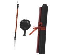HORIALENCE Lot De 3 Rouleaux À Écrire Réutilisables Pour Calligraphie Chinoise Papier Xuan Pour Étudiants Pinceaux Chinois Tissu Non Tissé