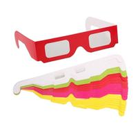 HORIALENCE Lot De 30 Lunettes De Cinéma 3D Pour Enfants Pour La Saint-Valentin De Classe Ou En Forme De Rouge