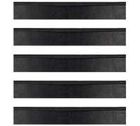 HORIALENCE Lot de 5 Bandes de Remplacement en Caoutchouc Flexible pour Raclette à Vitre 35 Cm, Recharges Solide Résistantes à L’usure, Entretien des Surfaces Vitrées, Nettoyage Professionnel