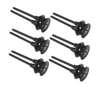 HORIALENCE Lot De 6 Boutons De Rechange Pour Réservoir De À Double Chasse D'Eau Du Débit D'Eau Réglable Bouton Poussoir Réglable Pour Réservoir D'Eau De