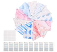 HORIALENCE Lot D'enveloppes Budgétaires à Feuilles Mobiles, Papier, Petit Format Pratique, pour Gestion de Budget Liquide et Suivi des Dépenses, pour Bureau et Organisation Financière
