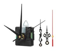 HORIALENCE Mécanisme D'horloge Murale Radio Pilotée Silencieuse Version Allemande Dcf 2 Jeux D'aiguilles en Métal pour Réparation Pratique et Réglage Automatique du Temps