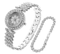 HORIALENCE Montre-Bracelet pour Femme Luxe en Ensemble de Montre et Bracelet Montre à Quartz Style Élégant Bracelet en pour Anniversaire et Saint-Valentin
